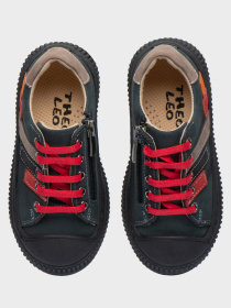 Кеды низкие Theo Leo модель LEO-3425_graphite Фото