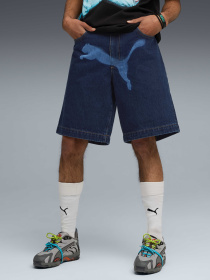 Шорты джинсовые PUMA x A$ap Rocky Dnm Short модель 631066 Фото