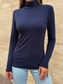 Лонгслив ISSA Plus модель 14859_темно_синий Фото