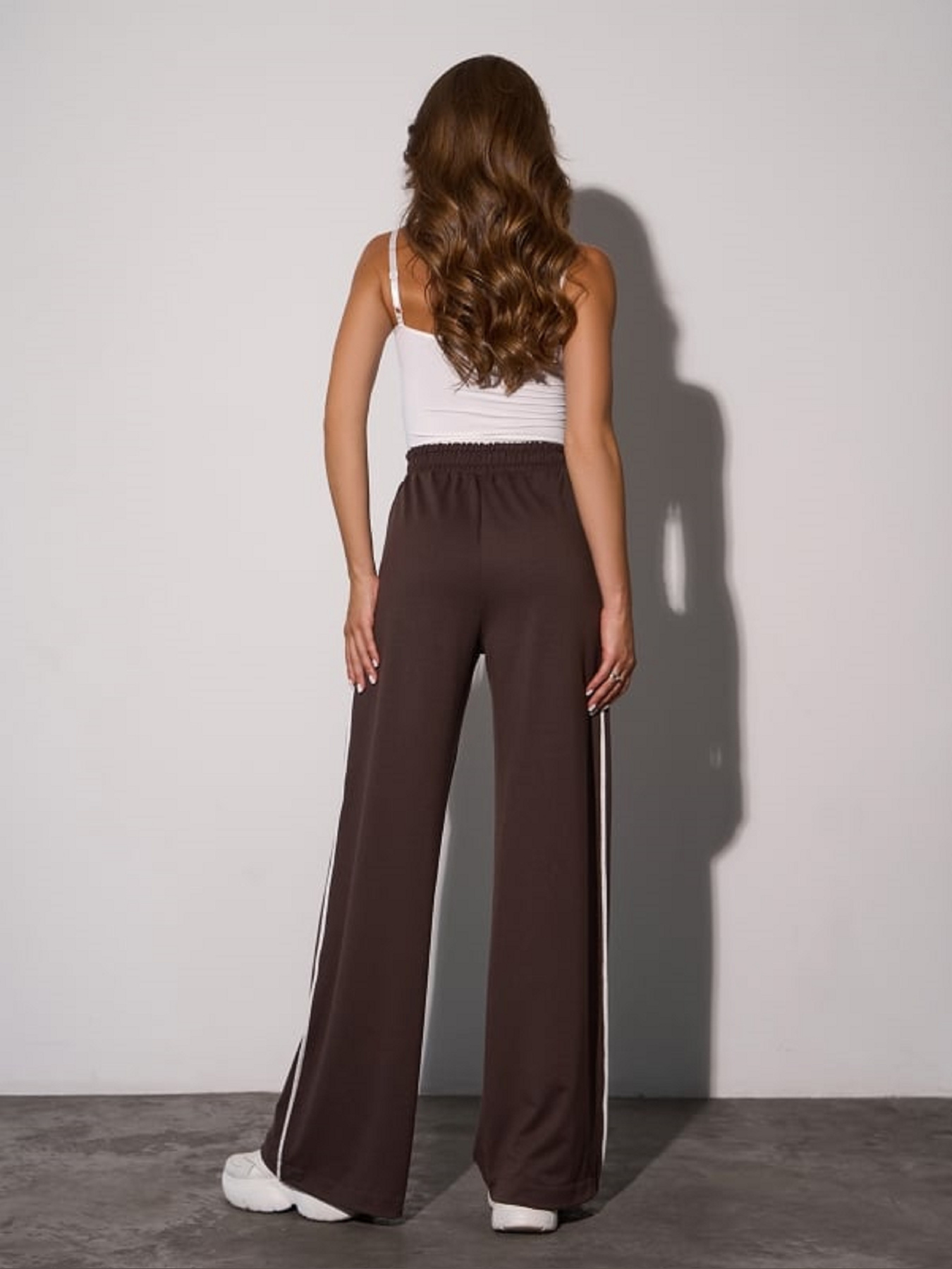 Штаны спортивные ISSA Plus модель 14311_темно_коричневый Фото