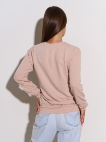 Світшот ISSA Plus модель 15299_светло_бежевый Фото