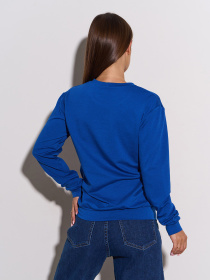 Свитшот ISSA Plus модель 15299_электрик Фото