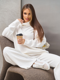 Костюм ISSA Plus модель 14820A_молочный Фото