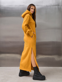 Платье макси ISSA Plus модель 14899_горчичный Платье макси ISSA Plus модель 14899_горчичный Фото