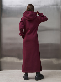 Платье макси ISSA Plus модель 14899_темно_бордовый Фото