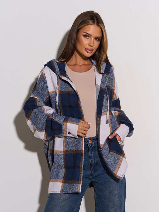 Рубашка ISSA Plus модель 15289A_синий Фото