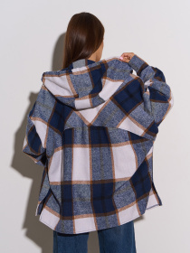 Рубашка повседневная ISSA Plus модель 15289A_синий Фото