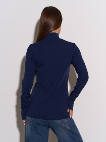 Лонгслив ISSA Plus модель 15300_темно_синий Фото