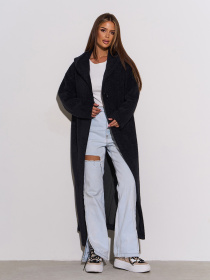 Кардиган ISSA Plus модель 15301_черный Фото