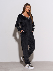 Повсякденний костюм ISSA Plus модель 15307_черный Фото