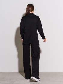Повседневный костюм ISSA Plus модель 15309_черный Фото