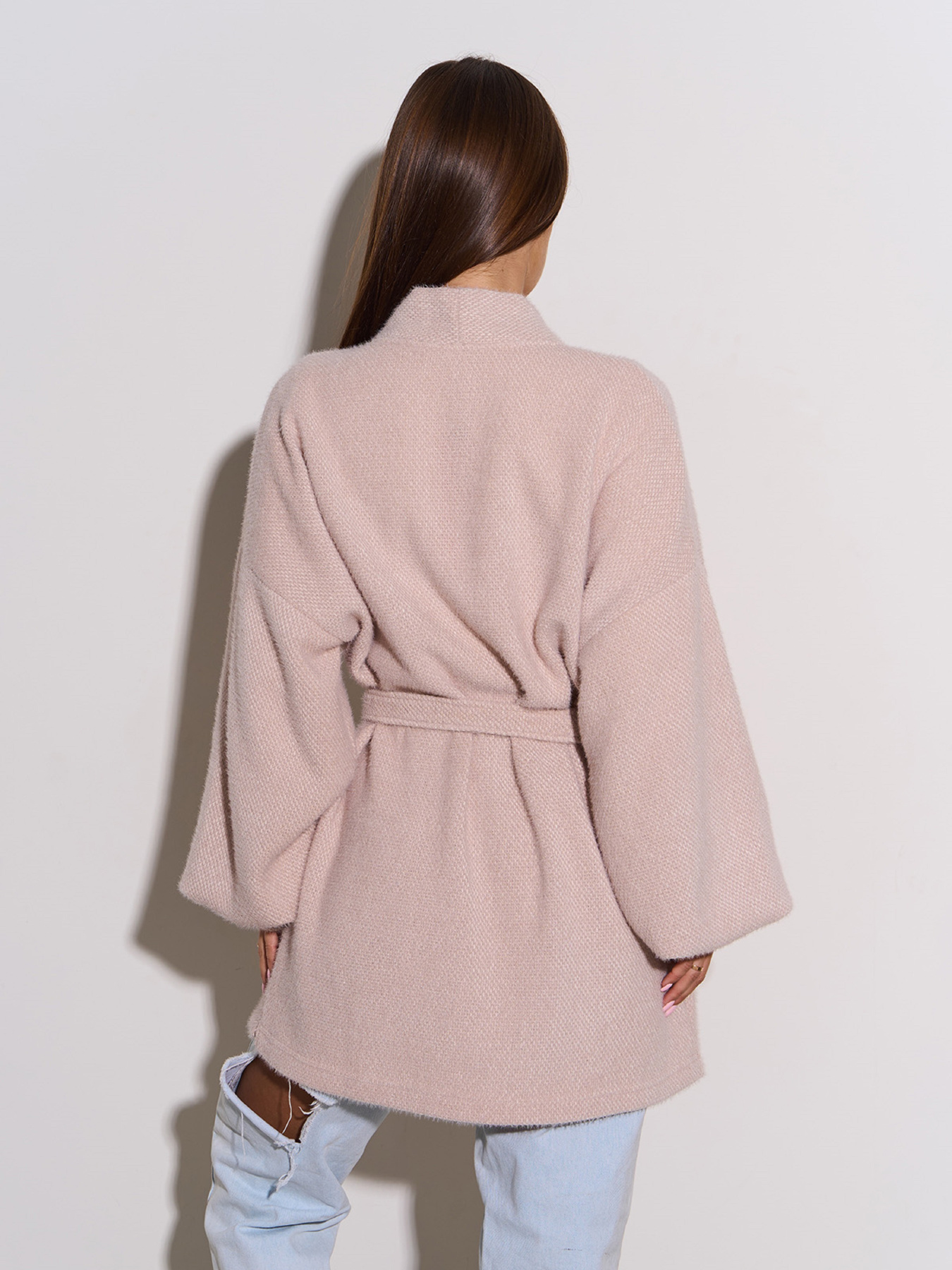 Кардиган ISSA Plus модель SA-662_бежевый Фото