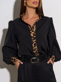 Рубашка ISSA Plus SA-664 модель SA-664_черный Фото