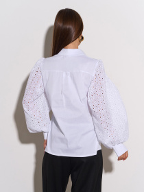 Рубашка ISSA Plus модель SA-649A_белый Фото