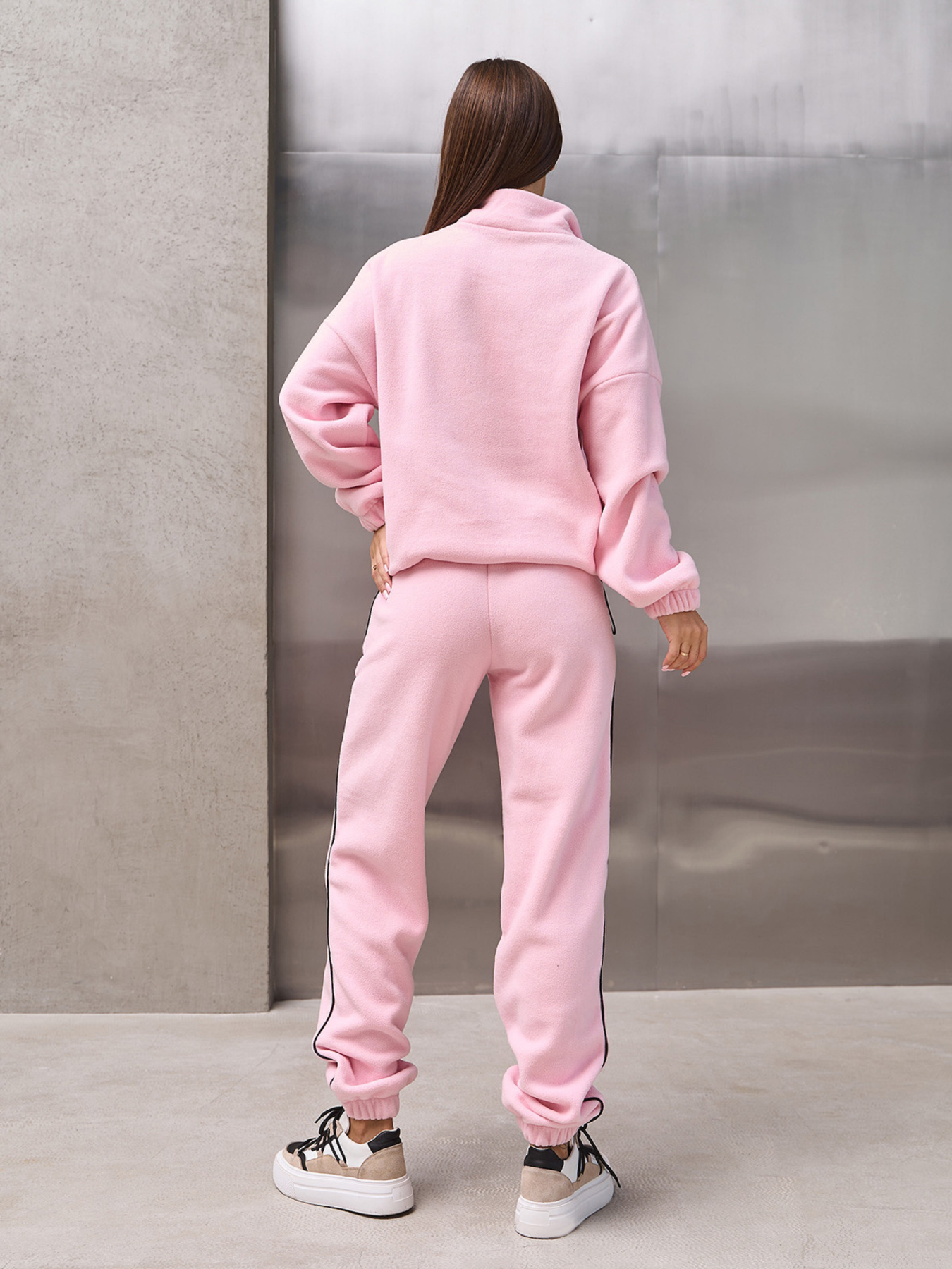 Спортивний костюм ISSA Plus модель SA-668_розовый Фото