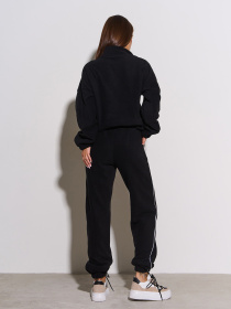 Спортивный костюм ISSA Plus модель SA-668_черный Фото