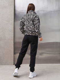 Спортивний костюм ISSA Plus модель SA-669_черный_белый Фото