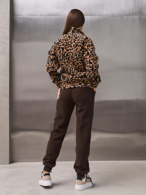 Спортивный костюм ISSA Plus модель SA-669_коричневый Фото