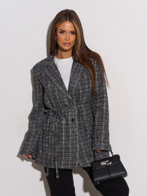 Блейзер ISSA Plus модель SA-672_серый Фото