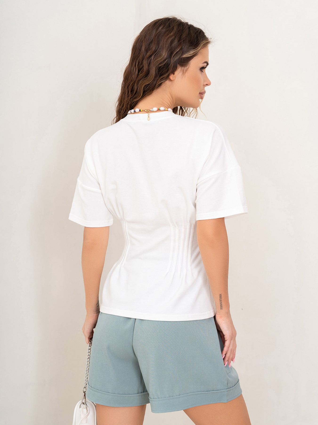 Футболка ISSA Plus модель 14010_белый Фото