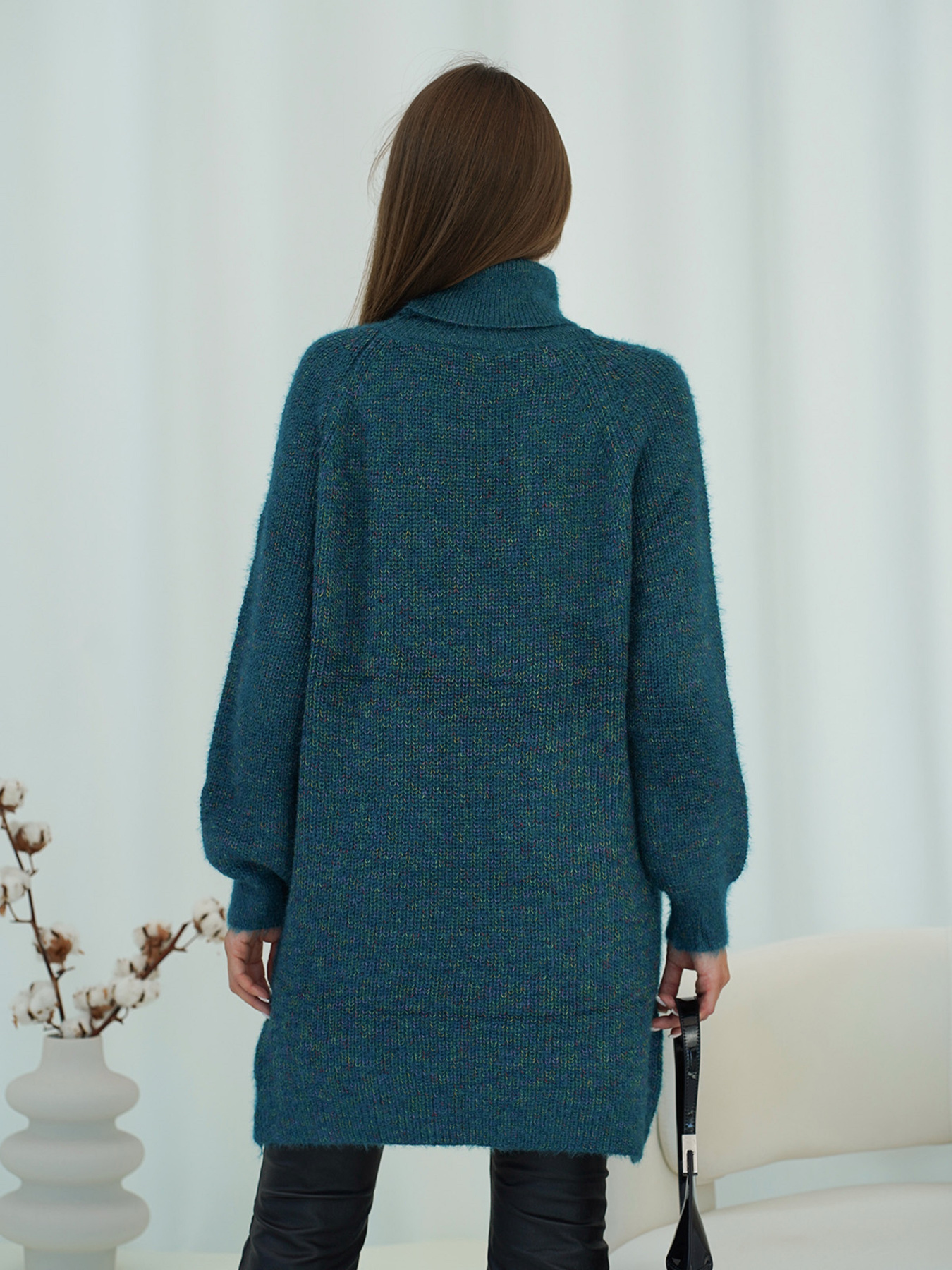 Платье мини ISSA Plus модель WN19-98_темно-зеленый Фото