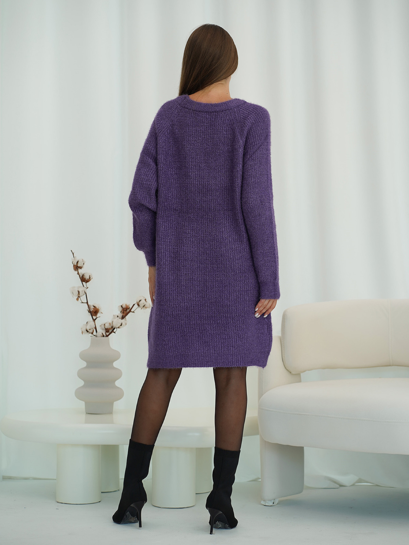 Туніка ISSA Plus модель WN19-97_светло_фиолетовый Фото