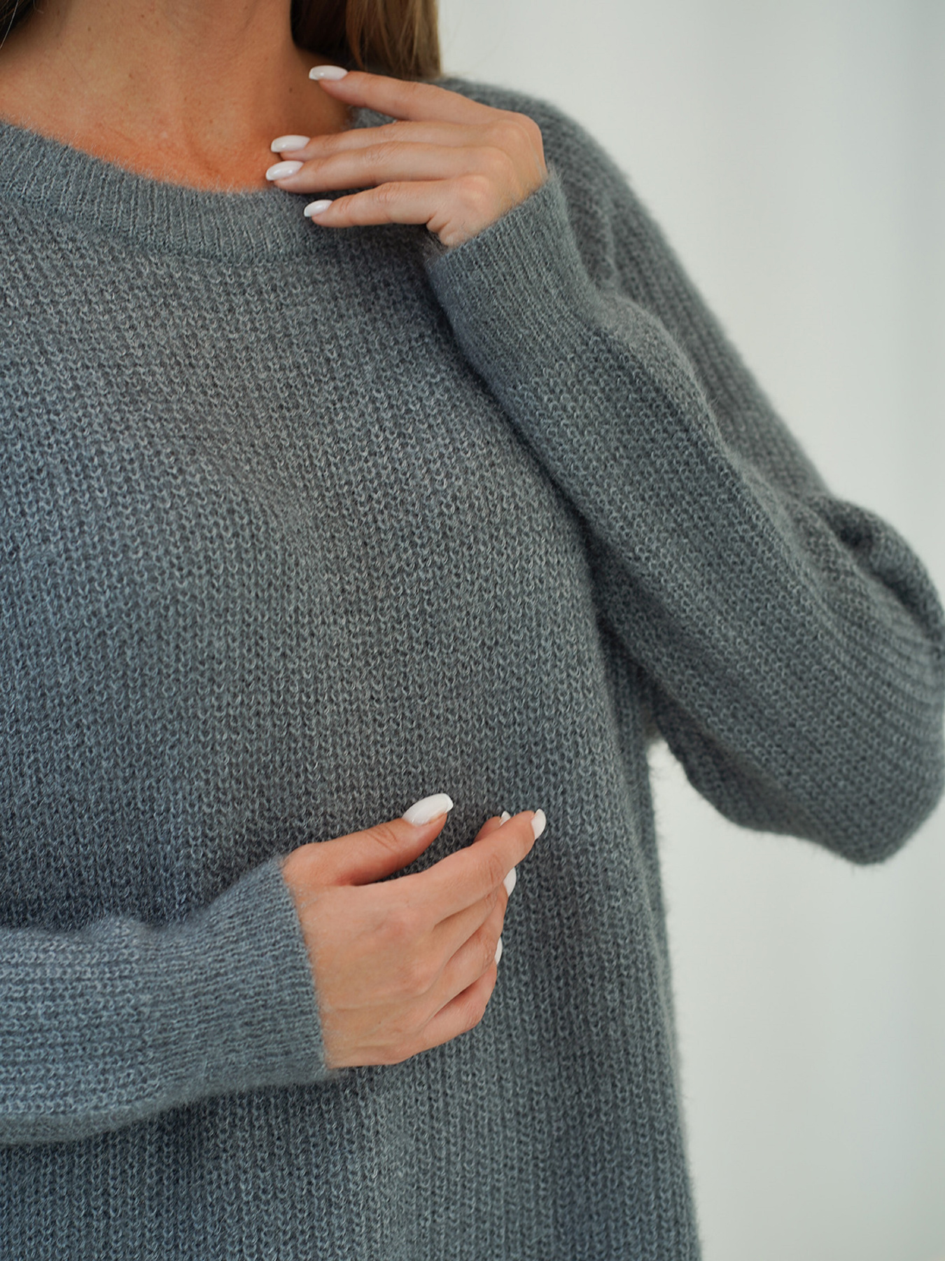 Туника ISSA Plus модель WN19-97_темно_серый Фото