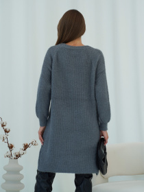 Туника ISSA Plus модель WN19-97_темно_серый Туника ISSA Plus модель WN19-97_темно_серый Фото