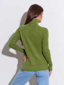 Водолазка ISSA Plus модель WN20-582_зеленый Фото