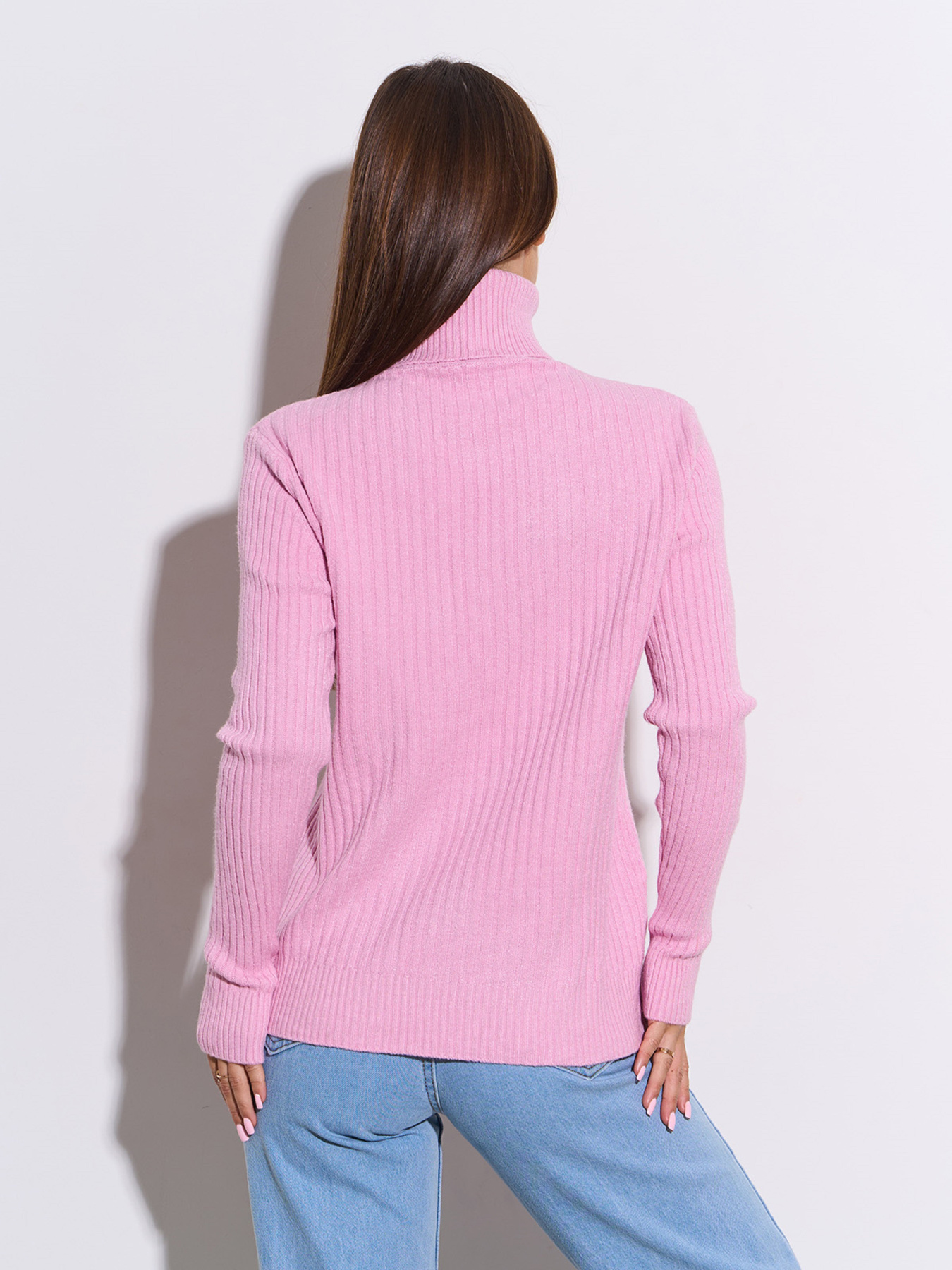 Водолазка ISSA Plus модель WN20-575_светло_розовый Фото