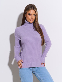 Водолазка ISSA Plus модель WN20-575_светло_сиреневый Фото