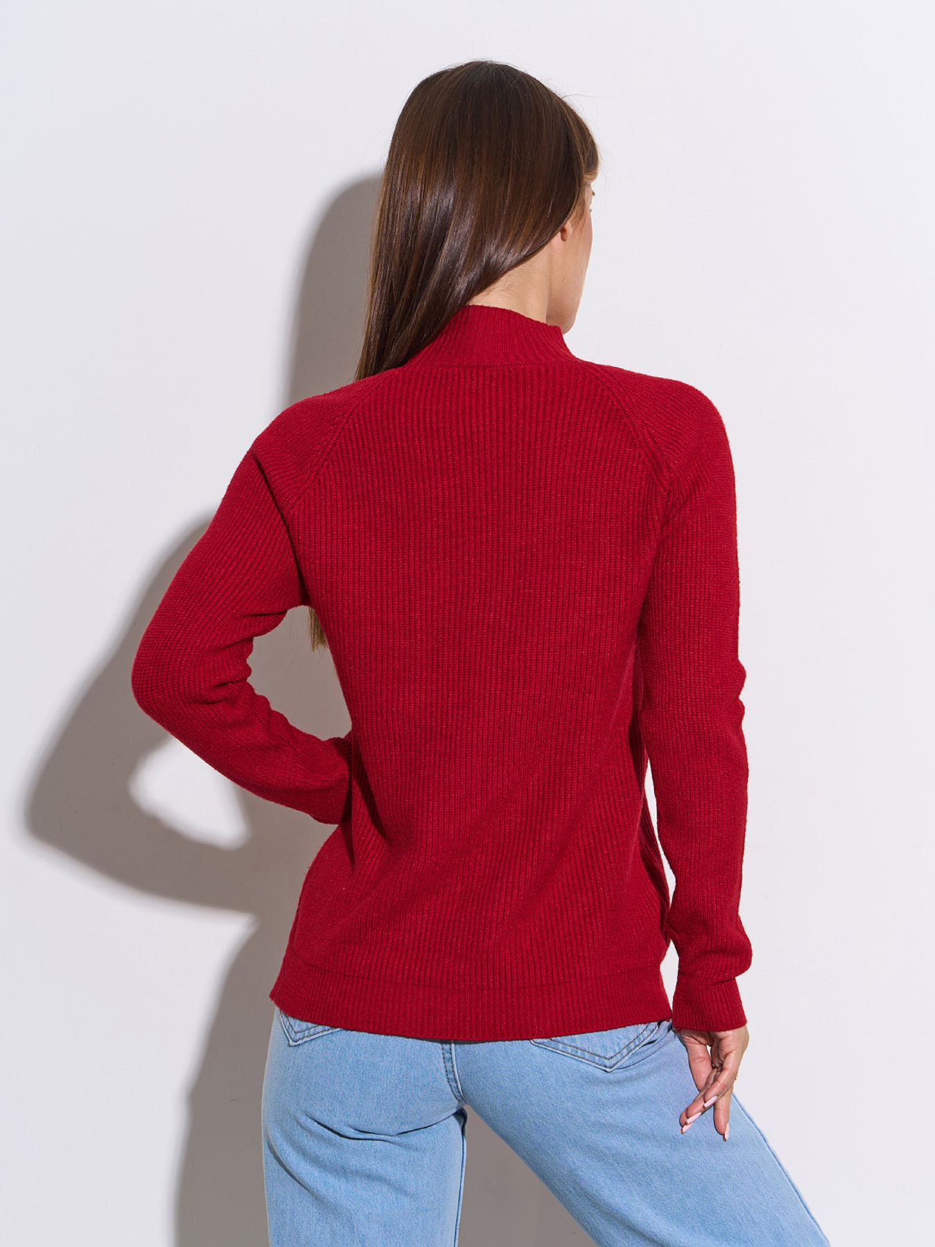 Водолазка ISSA Plus модель WN20-48_красный Фото