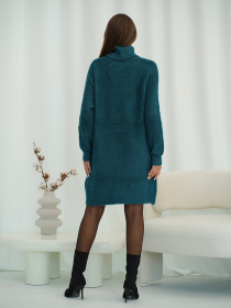 Туника ISSA Plus модель WN19-110_темно_зеленый Фото