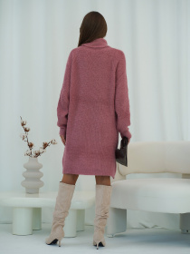 Туника ISSA Plus модель WN19-110_темно_розовый Фото