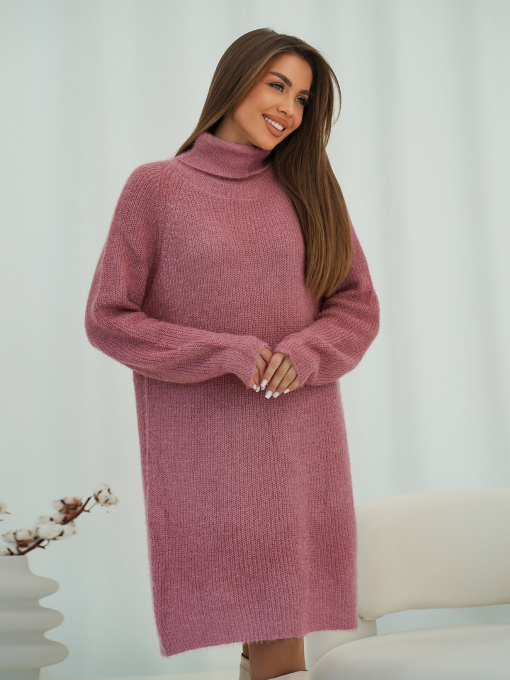 Туника ISSA Plus модель WN19-110_темно_розовый Фото