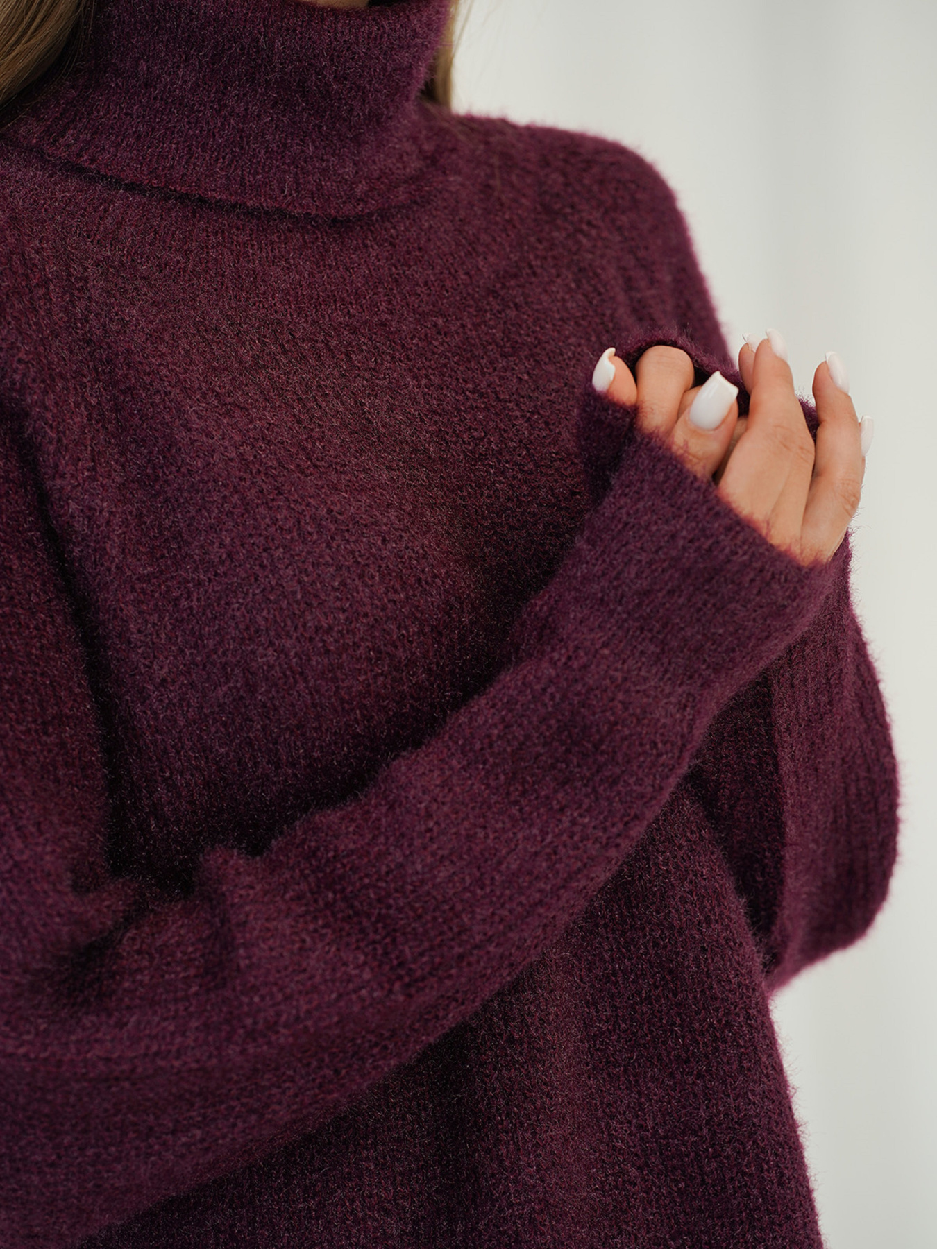 Туника ISSA Plus модель WN19-110_фиолетовый Туника ISSA Plus модель WN19-110_фиолетовый Фото