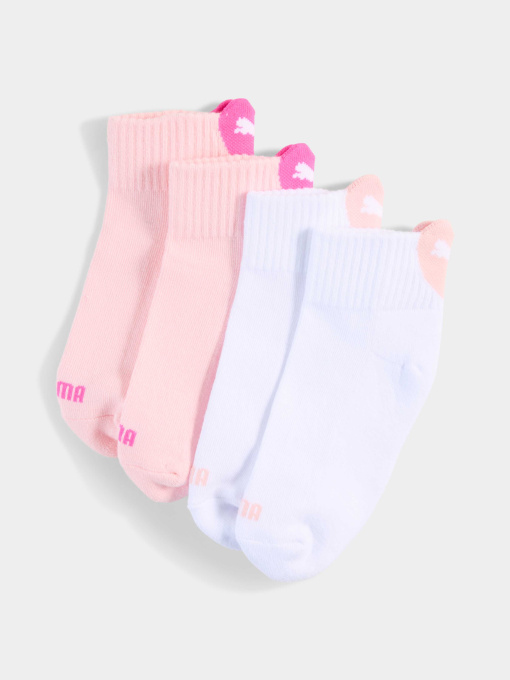 Набор носков PUMA Kids Heart Logo Quarter модель 938652 Фото