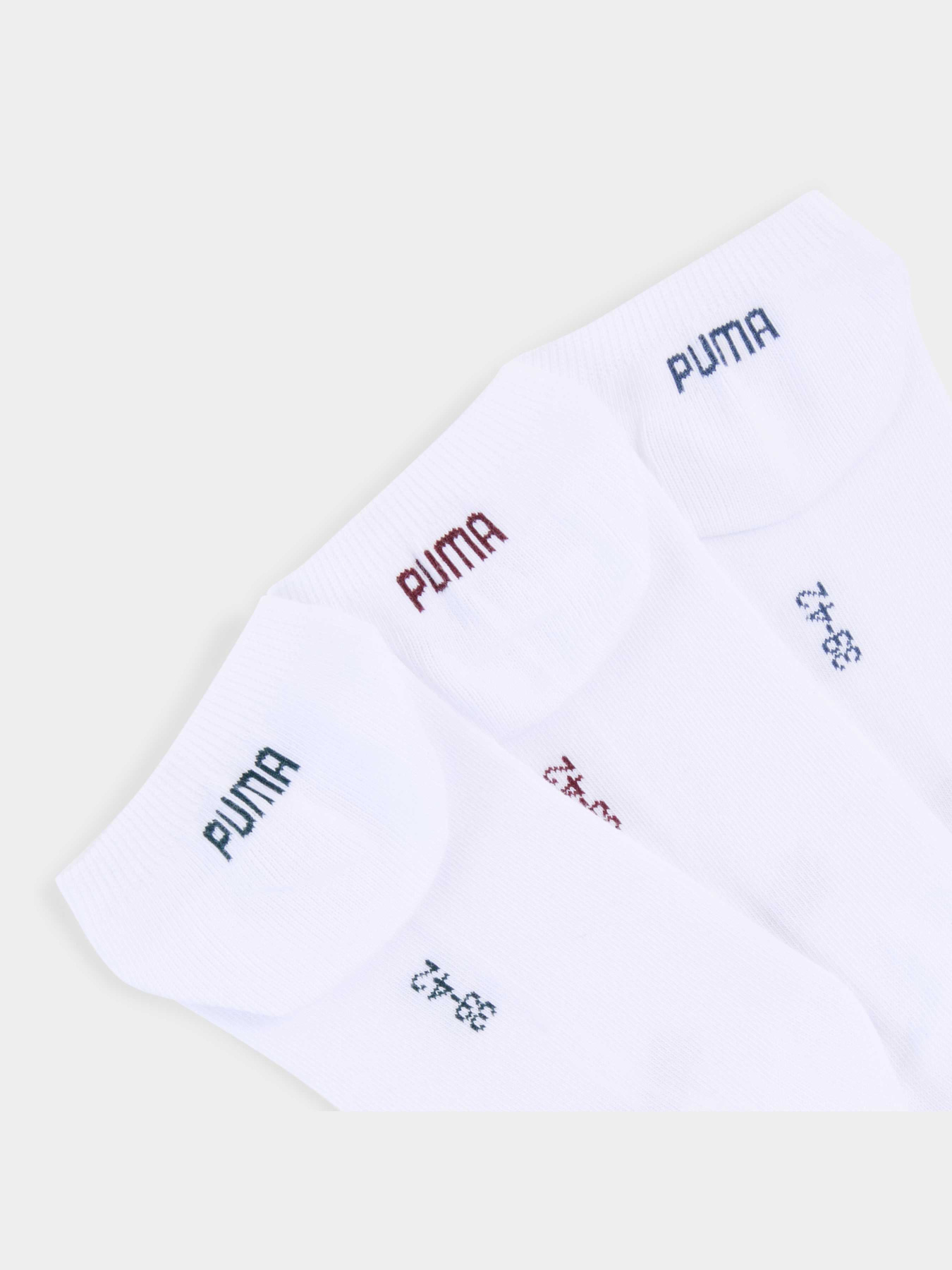 Набор носков PUMA Unisex Sneaker Plain 3p модель 938624 Фото