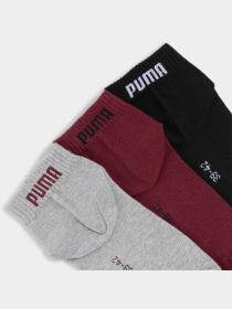 Набір шкарпеток PUMA Unisex Quarter Plain 3p модель 938589 Фото