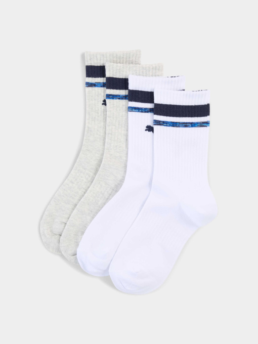 Набір шкарпеток PUMA Boys Heritage Stripe Cr Модель 947227 Фото