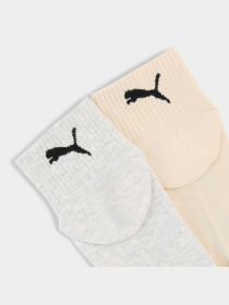 Набор носков PUMA Unisex Rib Logo Quarter модель 947218 Фото
