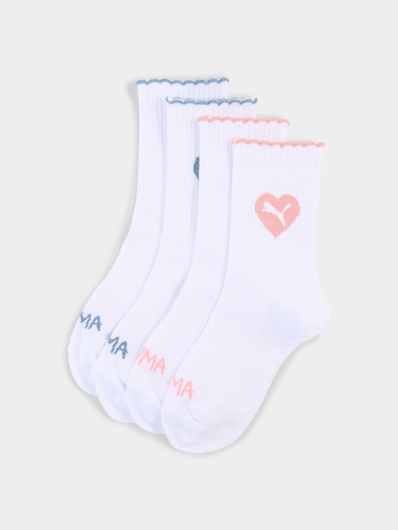 Набір шкарпеток PUMA Girls Scallop Edge Sock модель 947234 Фото