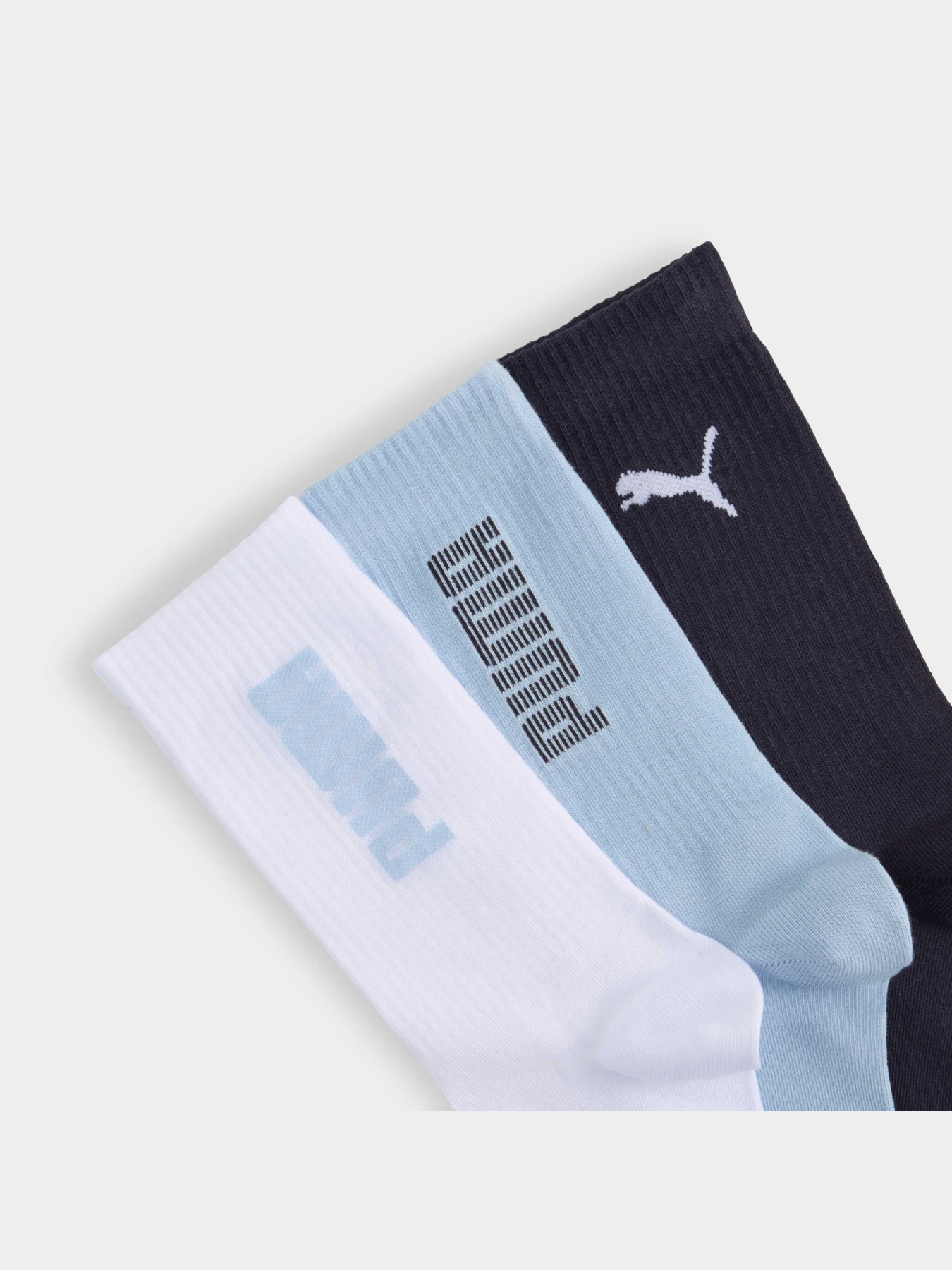 Набір шкарпеток PUMA Unisex Rib Logo Crew So модель 947220 Фото