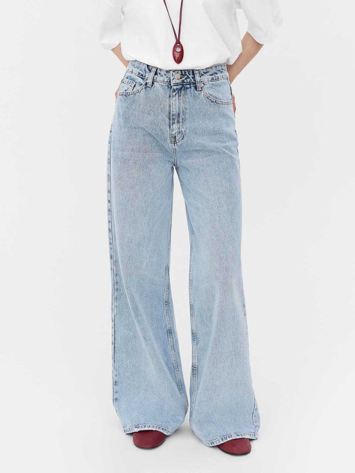 Широкие джинсы FASHIONISTA модель FS5201 Фото