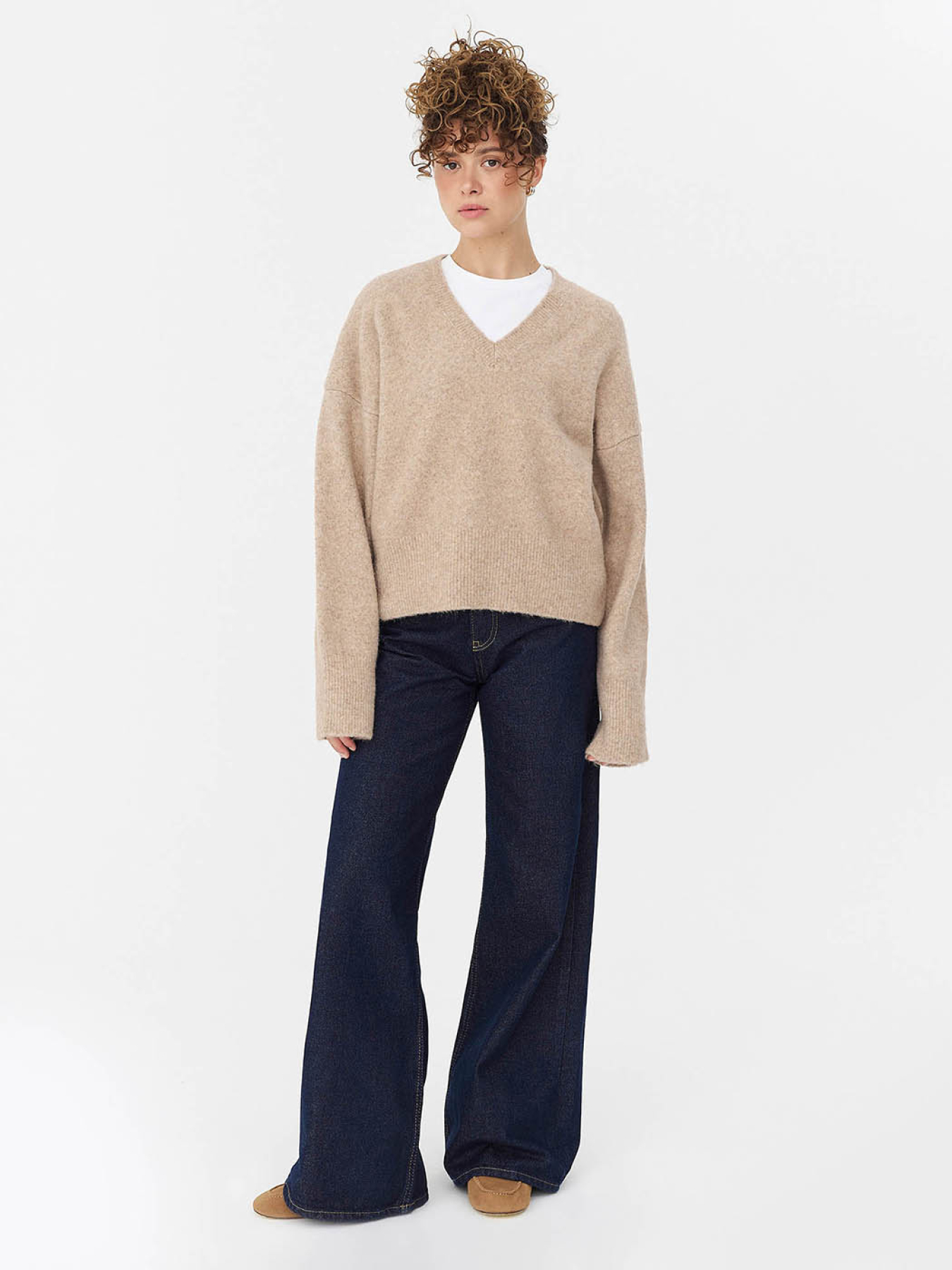 Широкие джинсы FASHIONISTA модель FS5995 Фото