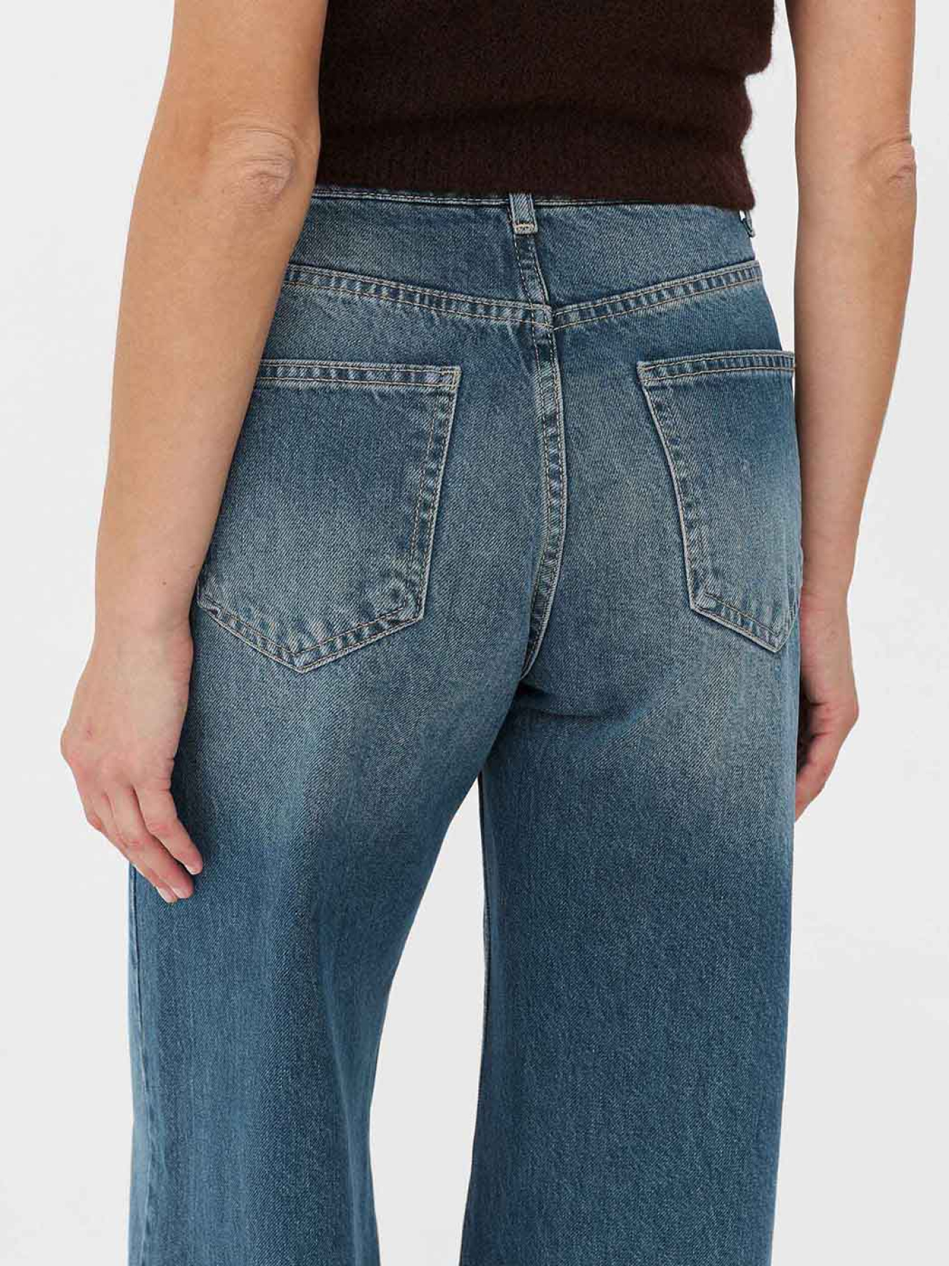 Широкие джинсы FASHIONISTA модель FS5996 Фото