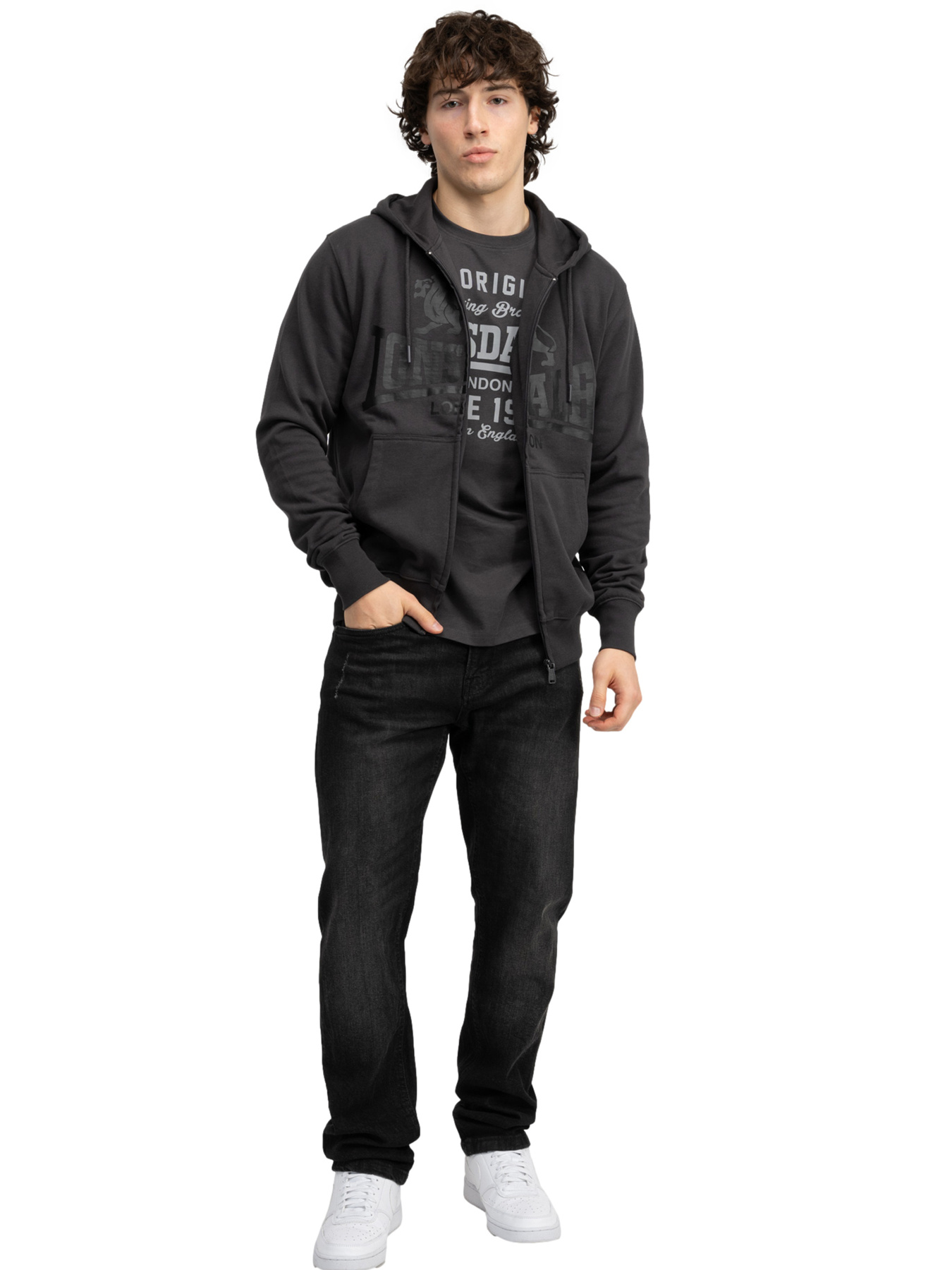 Спортивна кофта Lonsdale Krafty модель 113096 Фото