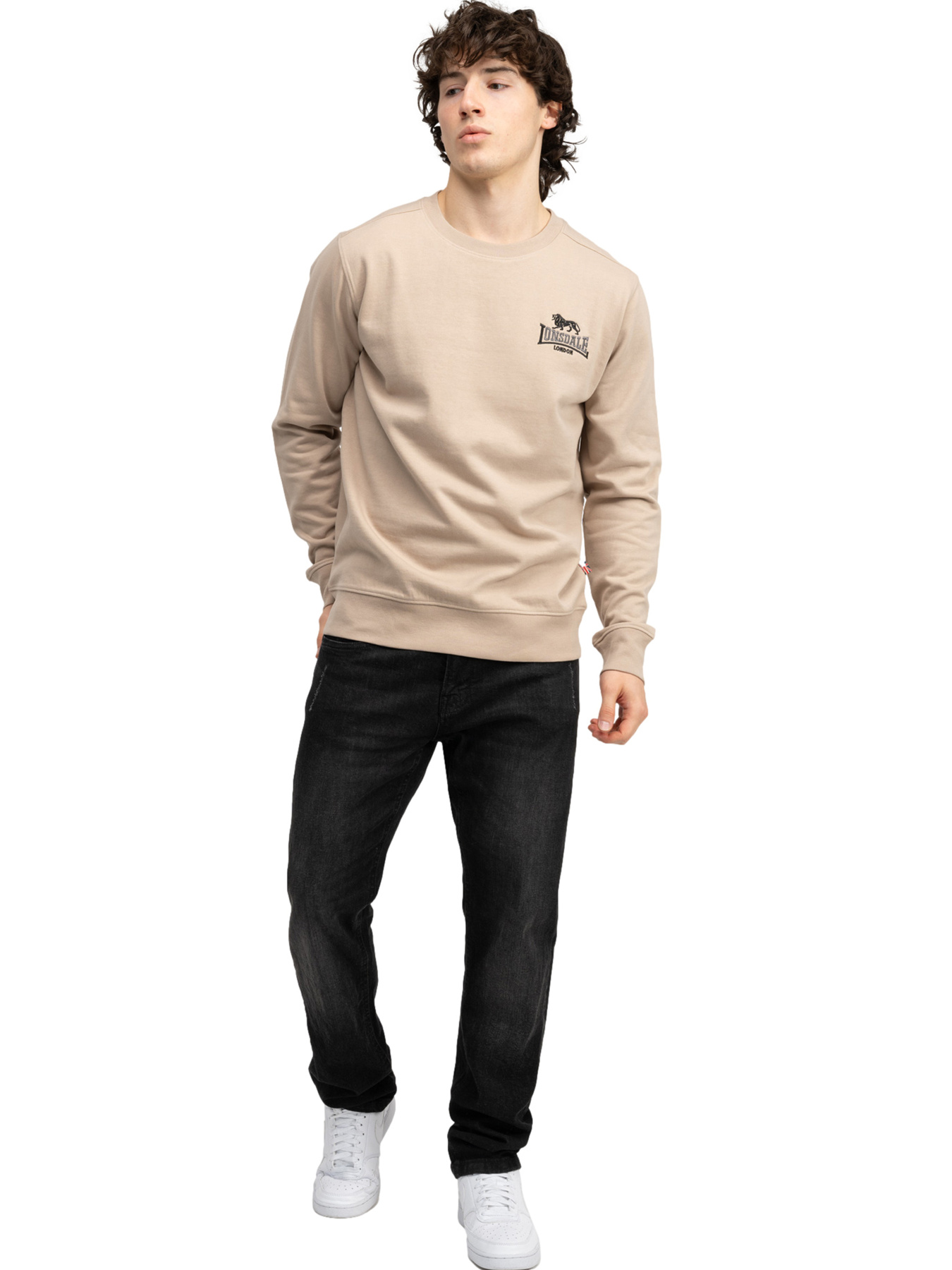 Свитшот Lonsdale Lympstone модель 117136 Фото