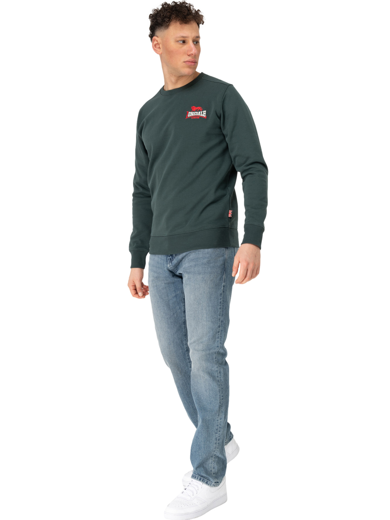 Свитшот Lonsdale Lympstone модель 117136 Фото