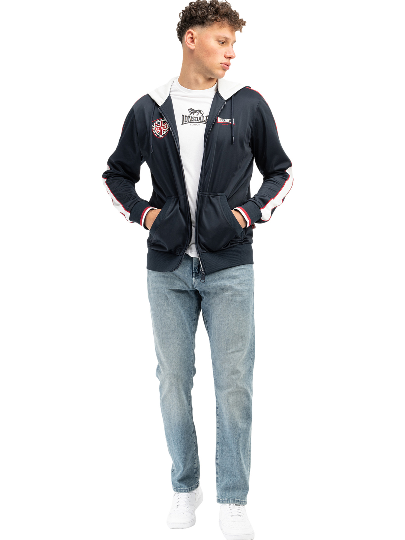 Спортивная кофта Lonsdale Strathmore модель 117622 Фото